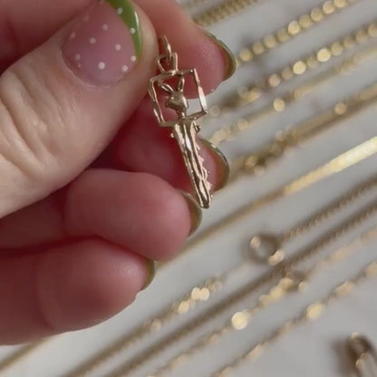 14k playboy bunny key