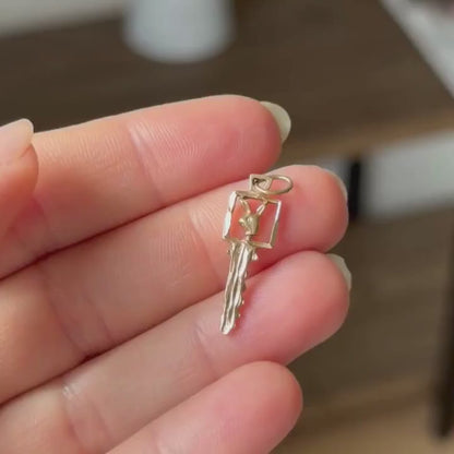 14k playboy bunny key