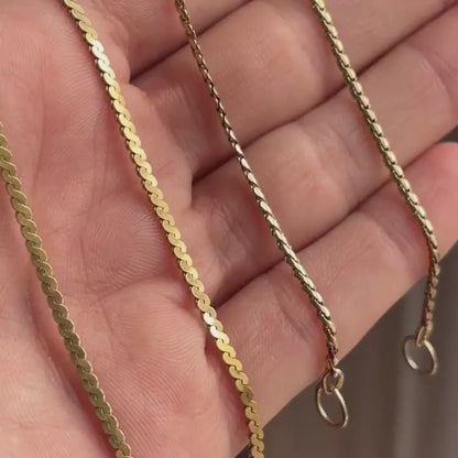 18k dimensional s sans-a-clasp 27"