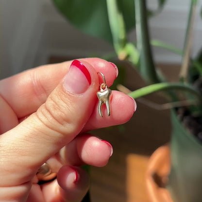 baby tooth charm